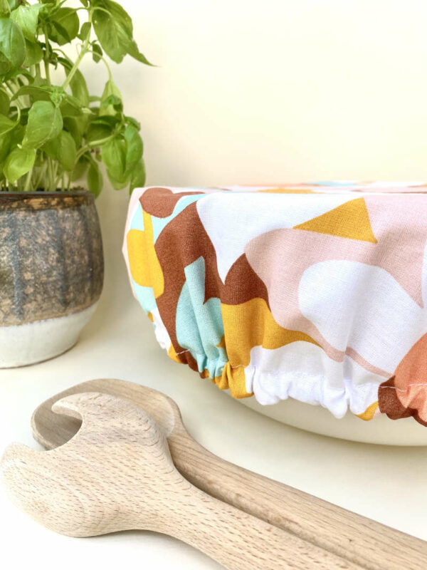 couvre plats en tissu