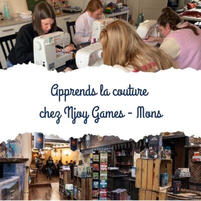 Affiche atelier de couture à Mons
